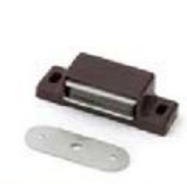 RETEN MAGNET.36MM PVC BLA