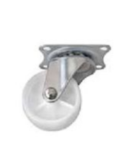 RUEDA NYLON C/BASE GIRAT 100mm (4″)